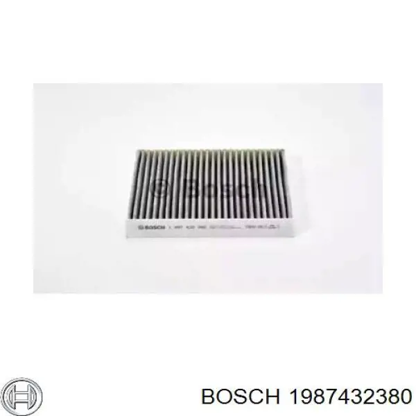Купить 1987432380 Bosch Фильтр салона угольный