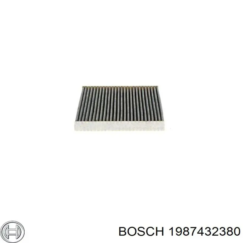 Фильтр воздушный отопителя Bosch 1987432380 цена, от 11.67 USD