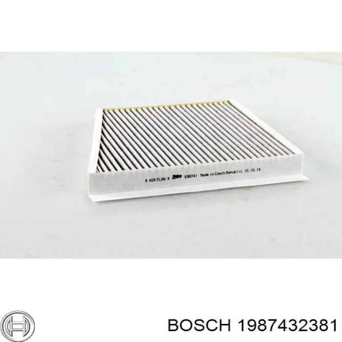 Фильтр воздушный отопителя Bosch 1987432381 цена, от 17.95 USD