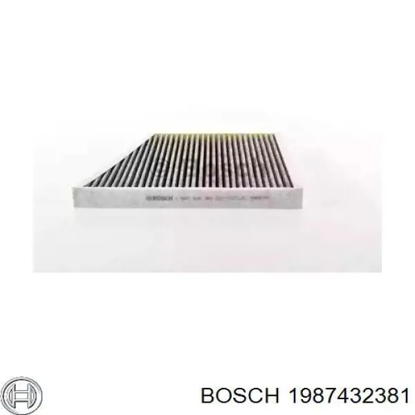 Купить 1987432381 Bosch Фильтр салона угольный
