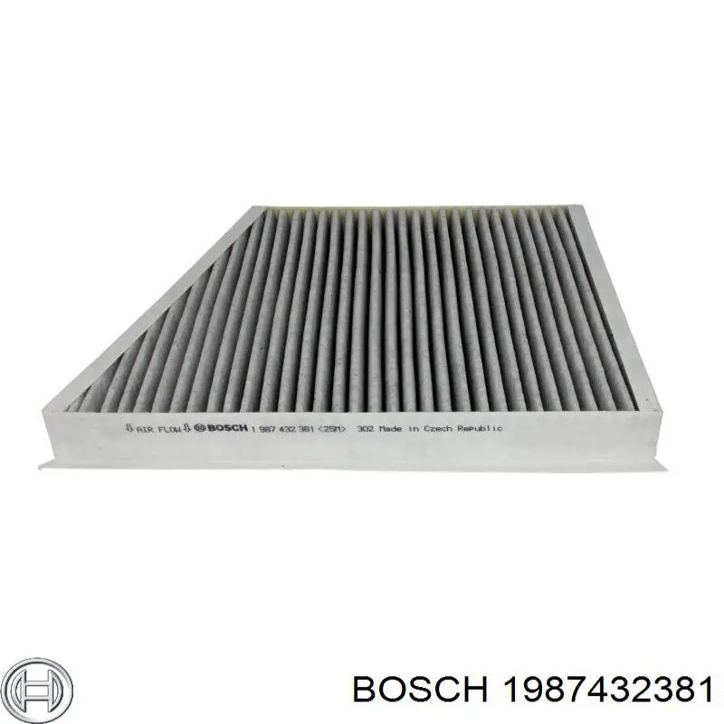 Воздушный фильтр салона Bosch 1987432381