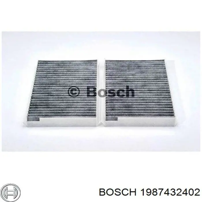 Фильтр воздушный отопителя Bosch 1987432402 цена, от 30.87 USD