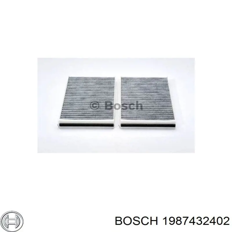 Воздушный фильтр салона Bosch 1987432402
