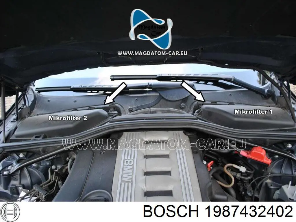 Фильтр салона 1987432402 Bosch
