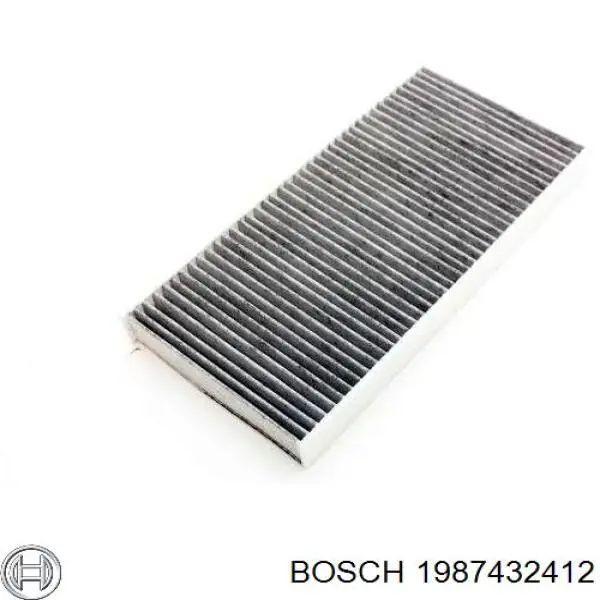 Фильтр воздушный отопителя Bosch 1987432412 цена, от 12.83 USD