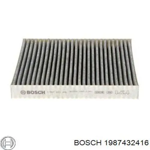 Filtro de habitáculo 1987432416 Bosch