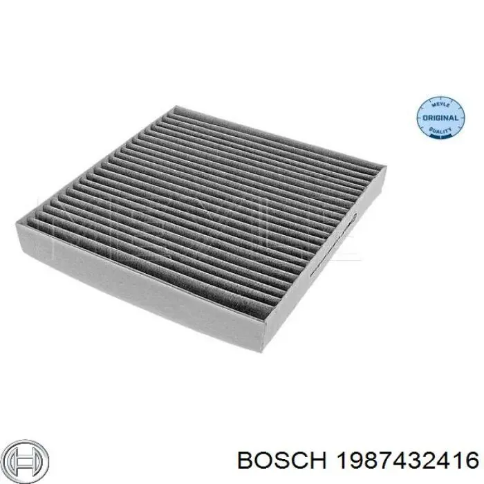 Воздушный фильтр салона Bosch 1987432416