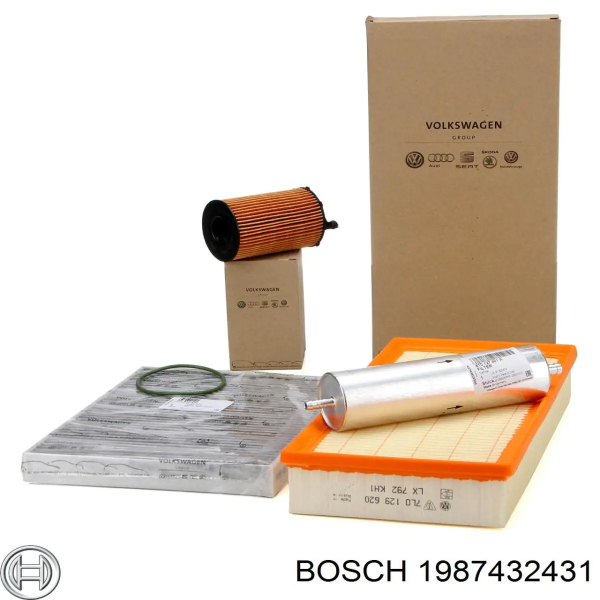 Фильтр воздушный отопителя Bosch 1987432431 цена, от 13.44 USD