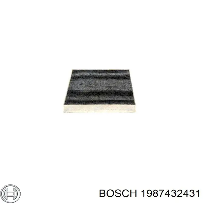 Купить 1987432431 Bosch Фильтр салона угольный