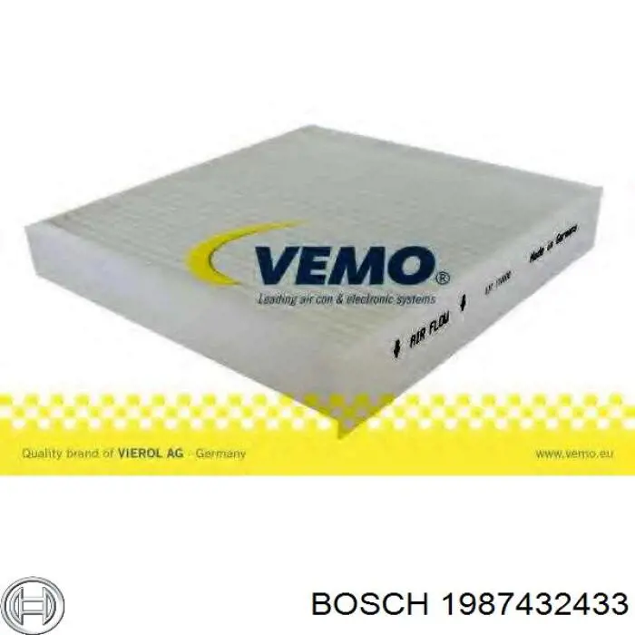 Фільтр салону 1987432433 Bosch