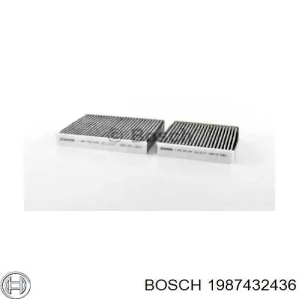 Купить 1987432436 Bosch Фильтр салона угольный