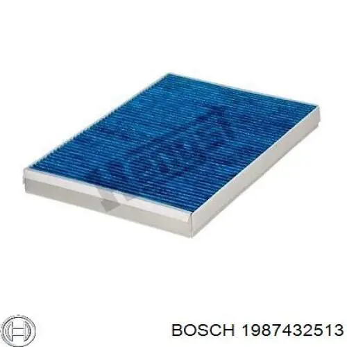 Фильтр воздушный отопителя Bosch 1987432513 цена, от 13.98 USD