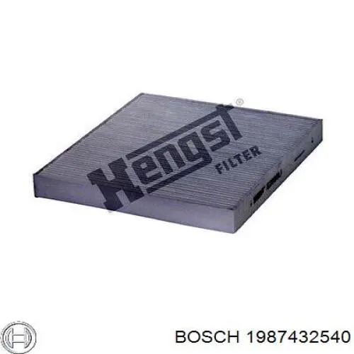 Фильтр воздушный отопителя Bosch 1987432540 цена, от 9.33 USD