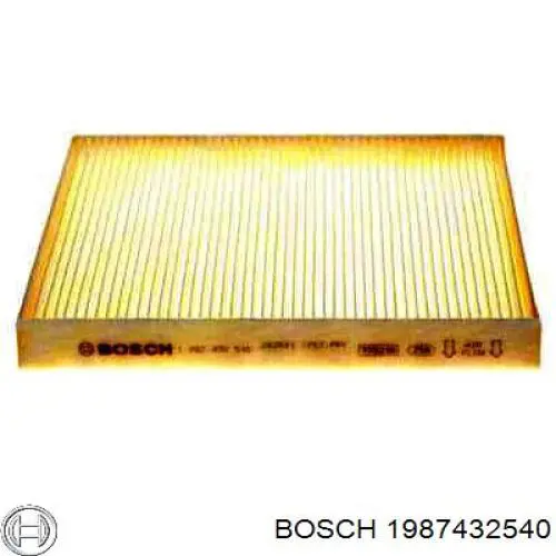 Воздушный фильтр салона Bosch 1987432540