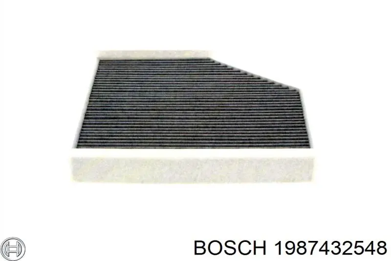 Купить 1987432548 Bosch Фильтр салона угольный
