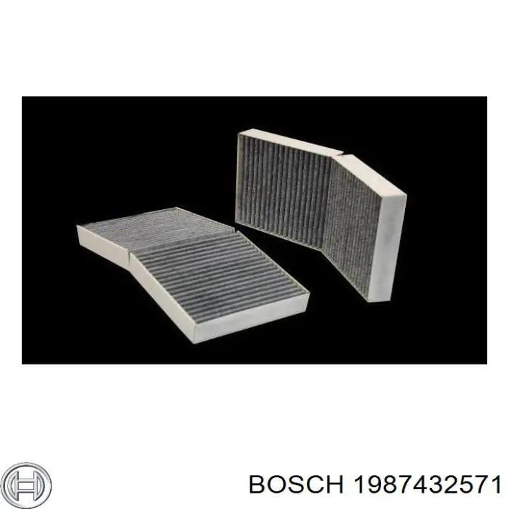 Купить 1987432571 Bosch Фильтр салона угольный