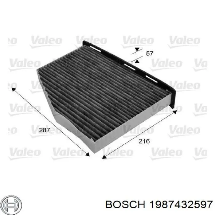 1987432597 Bosch filtro de salão