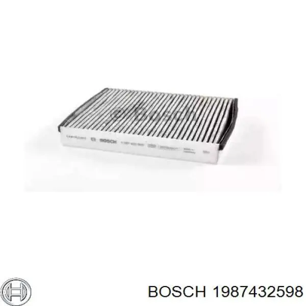 Воздушный фильтр салона Bosch 1987432598