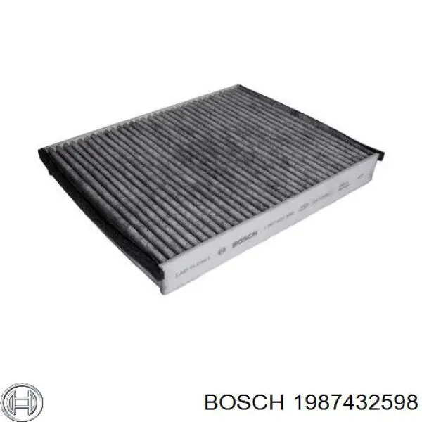 Фільтр салону 1987432598 Bosch