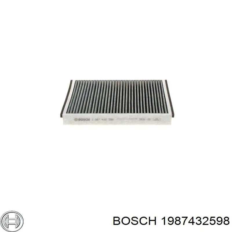 Фильтр воздушный отопителя Bosch 1987432598 цена, от 13.12 USD