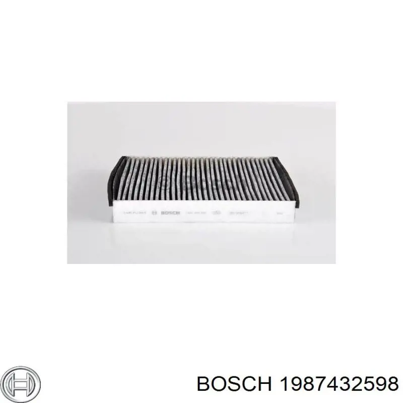Купить 1987432598 Bosch Фильтр салона угольный