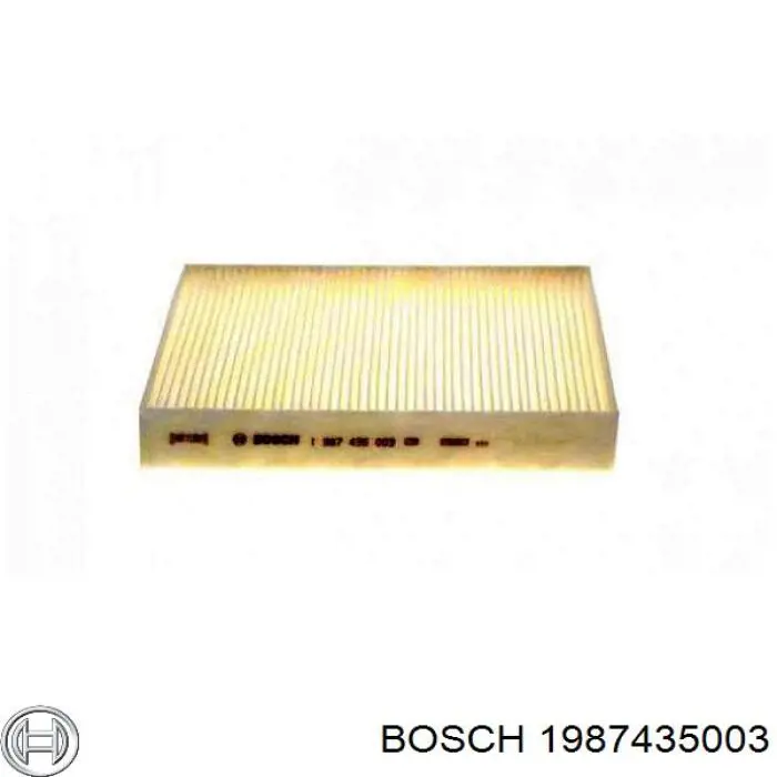 Filtro de habitáculo 1987435003 Bosch