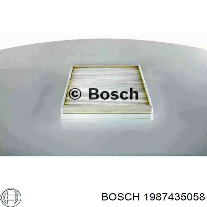 Воздушный фильтр салона Bosch 1987435058