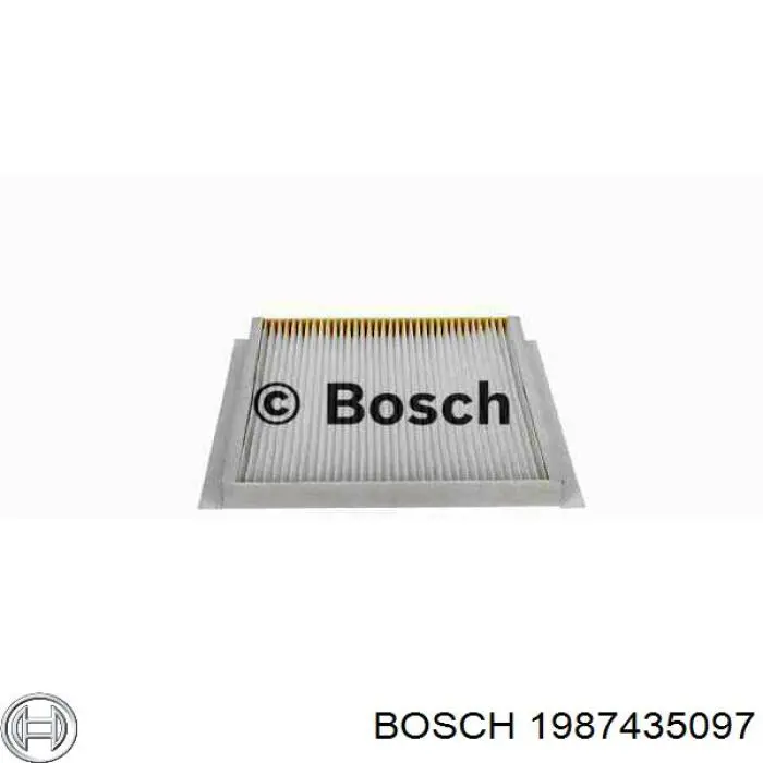 Filtro de habitáculo 1987435097 Bosch