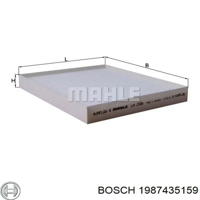 1987435159 Bosch filtro de salão