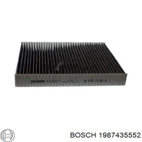 Воздушный фильтр салона Bosch 1987435552