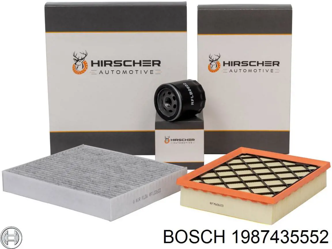 Фильтр воздушный отопителя Bosch 1987435552 цена, от 7.71 USD