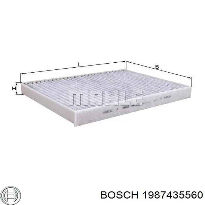 1987435560 Bosch Внутрисалонный фильтр