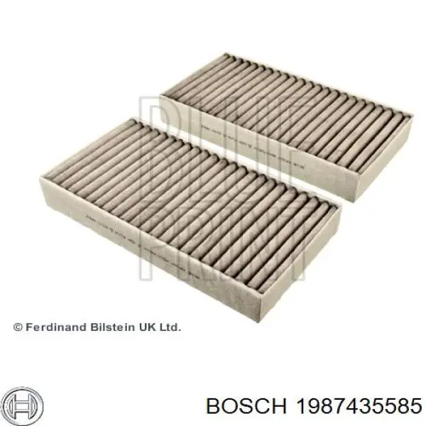 Фильтр воздушный отопителя Bosch 1987435585 цена, от 29.09 USD