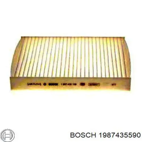 Фильтр воздушный отопителя Bosch 1987435590 цена, от 13.56 USD