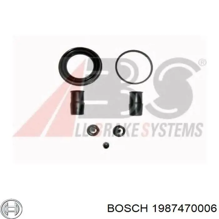 Ремкомплект супорту гальмівного переднього 1987470006 Bosch