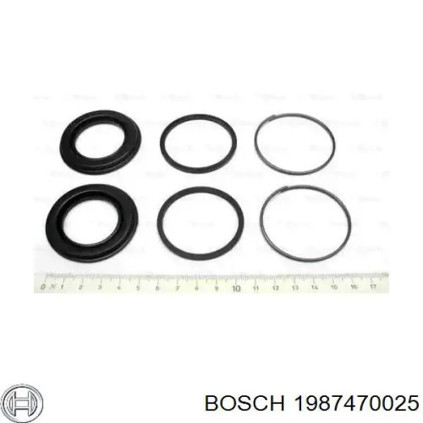 Ремкомплект суппорта тормозного заднего Bosch 1987470025