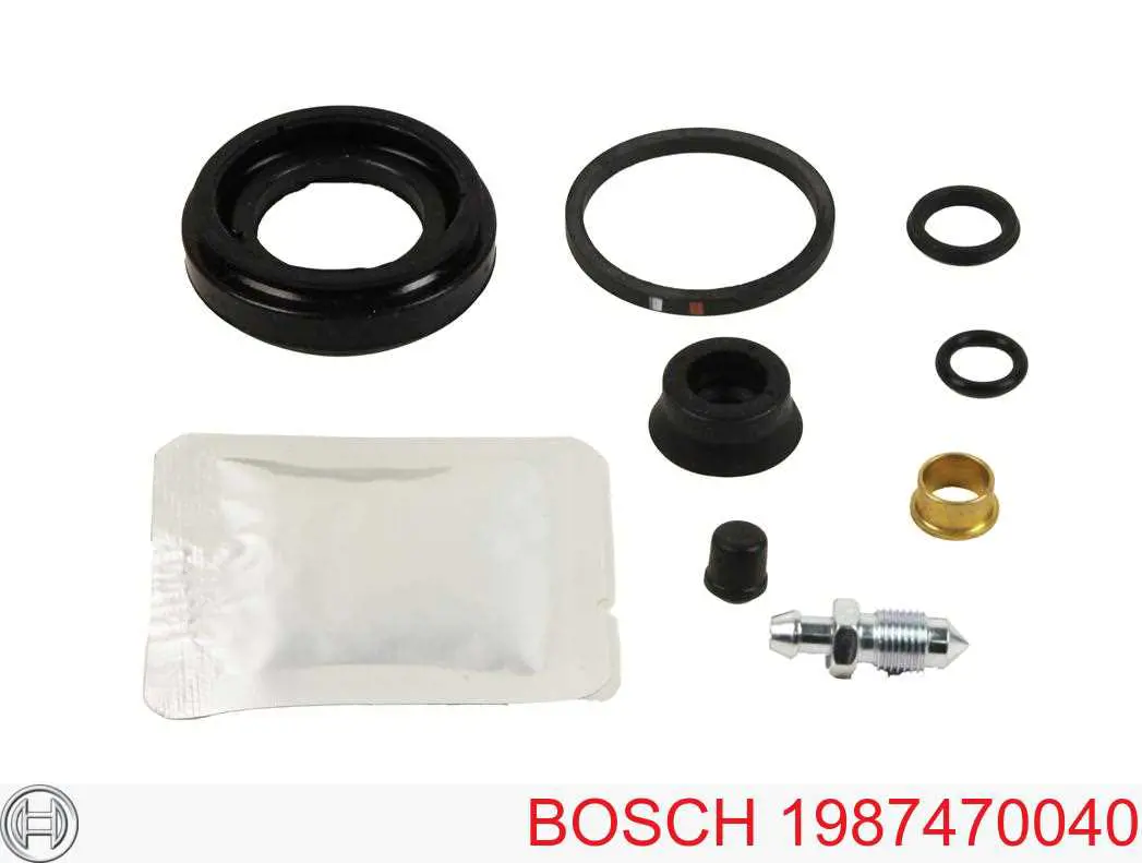 Ремкомплект суппорта тормозного заднего Bosch 1987470040