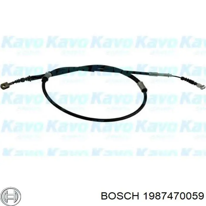 Купить 1987470059 Bosch Ремкомплект суппорта тормозного, заднего