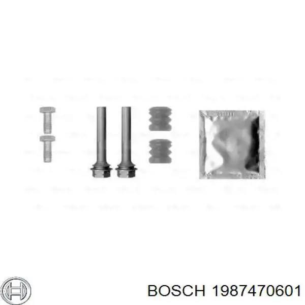 Ремкомплект суппорта тормозного заднего Bosch 1987470601