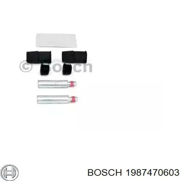 1987470603 Bosch kit de reparação de suporte do freio dianteiro