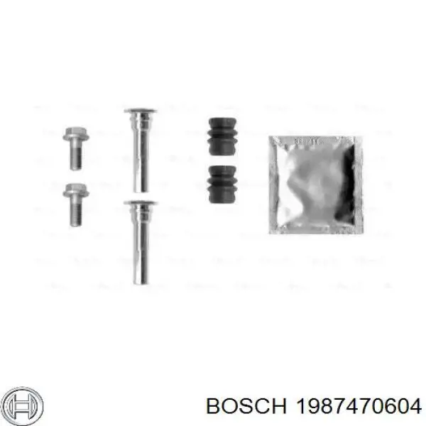 Ремкомплект суппорта тормозного заднего Bosch 1987470604