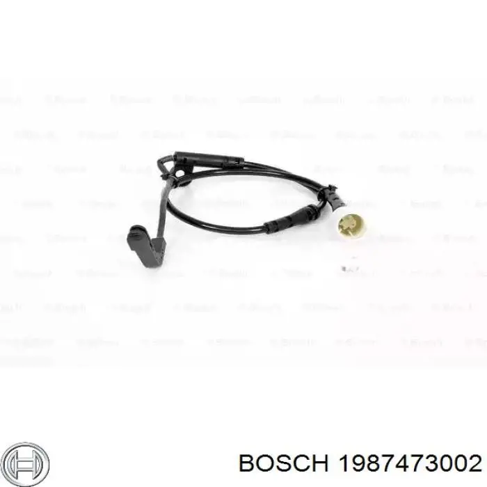 Датчик износа тормозных колодок передний Bosch 1987473002