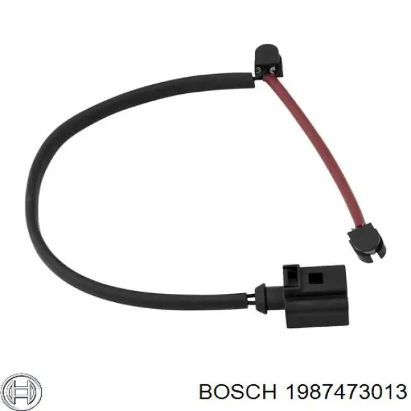 Датчик износа тормозных колодок, задний Bosch 1987473013 цена, от 4.62 USD