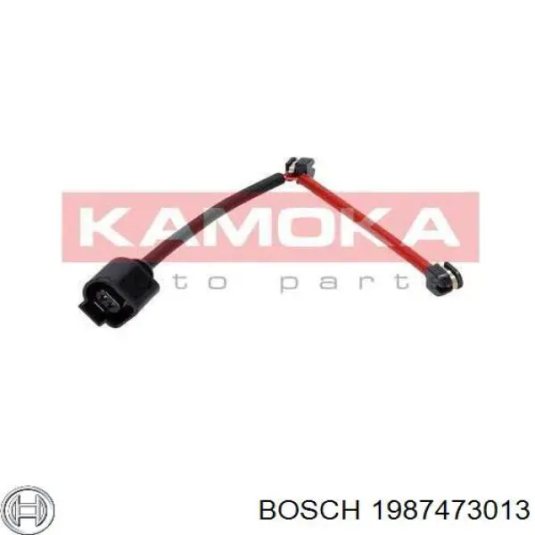 1987473013 Bosch  Датчик износа тормозных колодок задний
