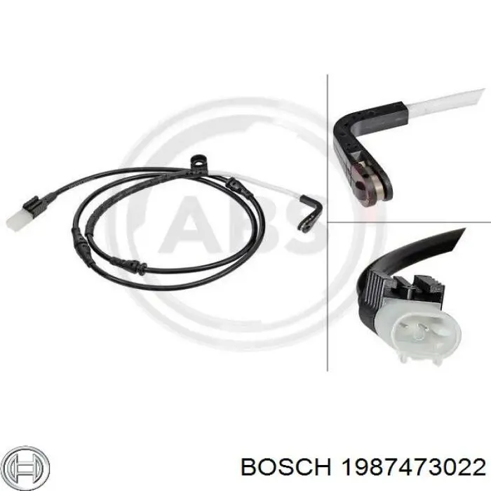 Датчик износа тормозных колодок передний Bosch 1987473022