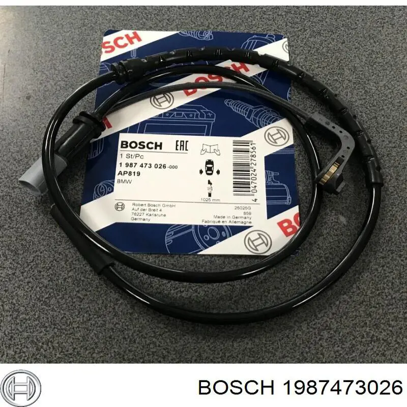 Датчик износа тормозных колодок задний 1987473026 Bosch
