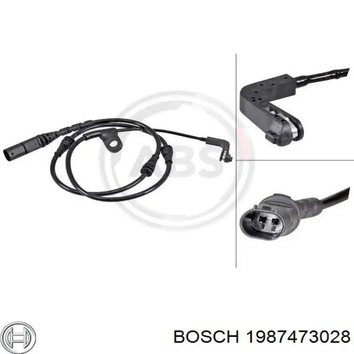 Купить 1987473028 Bosch Сенсор износа
