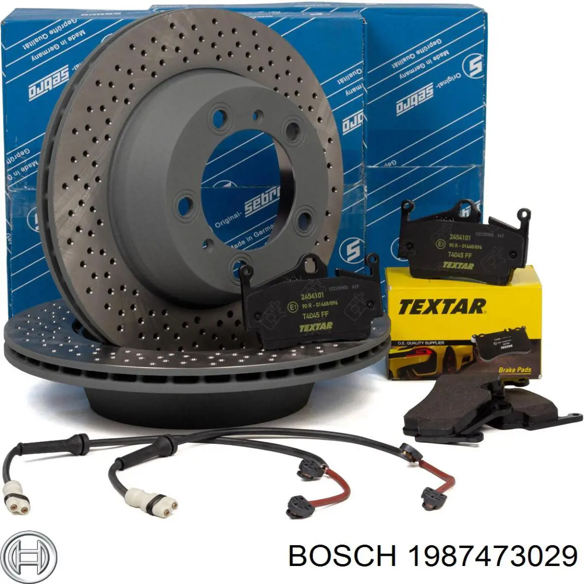 Датчик износа тормозных колодок, задний Bosch 1987473029 цена, от 6.91 USD