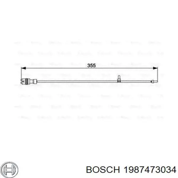 1987473034 Bosch датчик абс (abs передний)