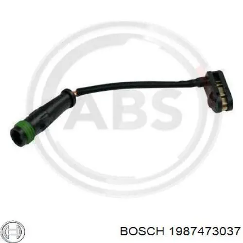 Сигнализатор износ тормозных колодок Bosch 1987473037 цена, от 4.11 USD